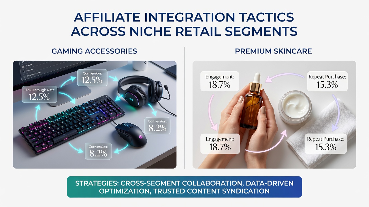 Affiliate tactics applied to apparel lines and specialized advertising placements