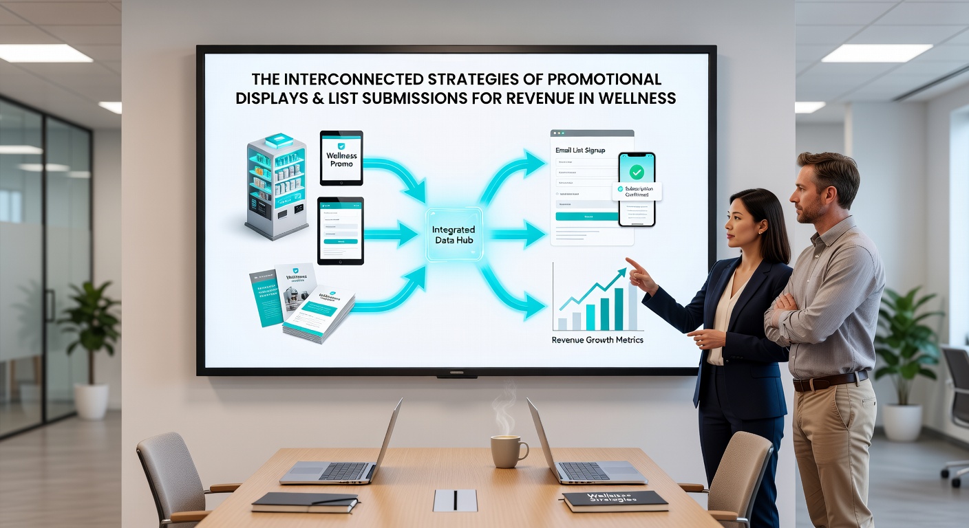 Example of banner displays integrated with product list submissions in device and apparel markets